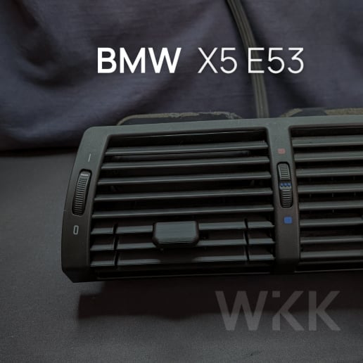 BMW X5 E53 Manual Cup Holder Left Side 3d model