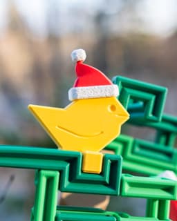 Tippi Tree Santa + Finch Santa 3d model