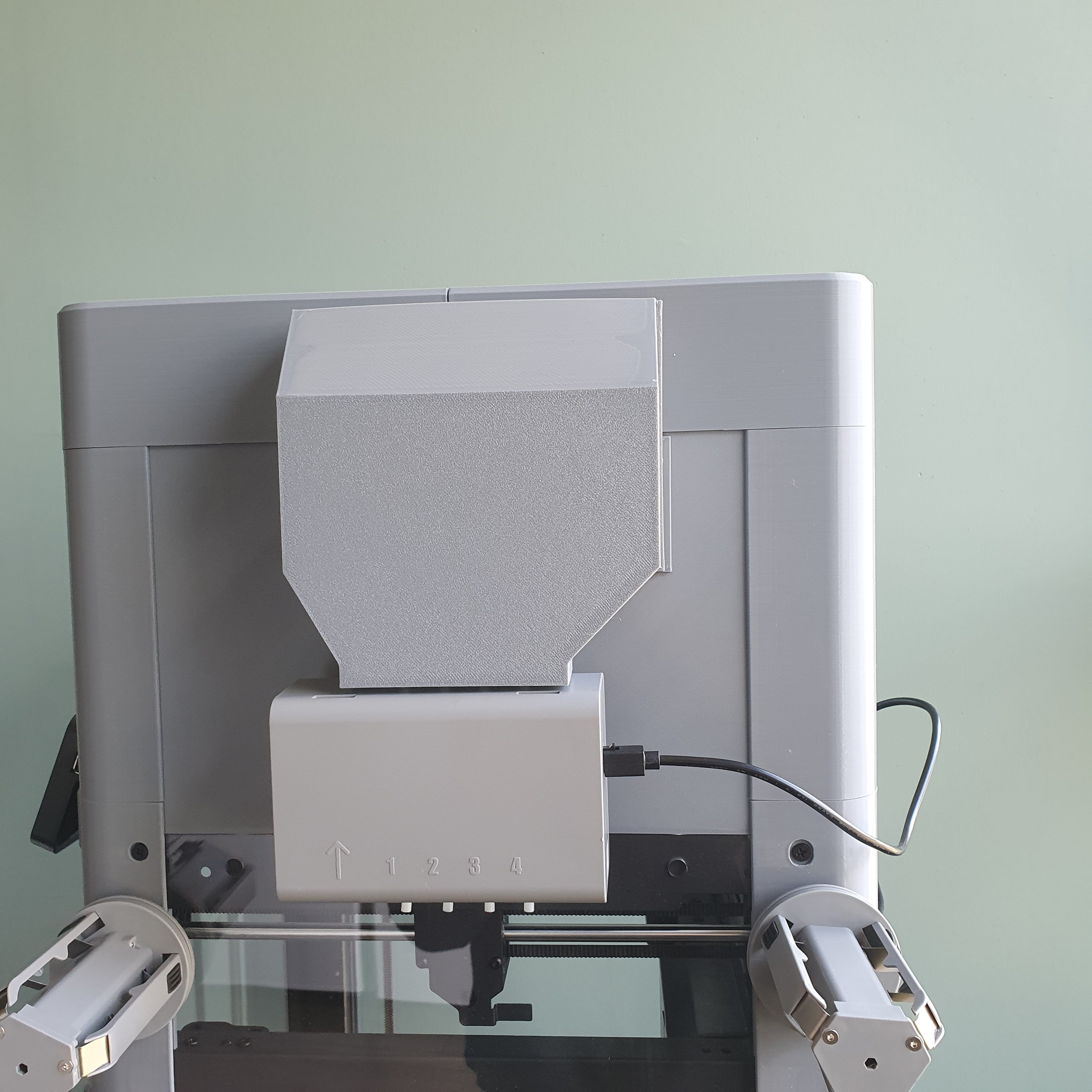 Flashforge AD5X Enclosure Mod - Large pass-through 3d model