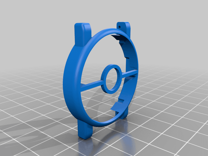 Pokemon Go Plus Watch Case - Pokeball Design 3d model