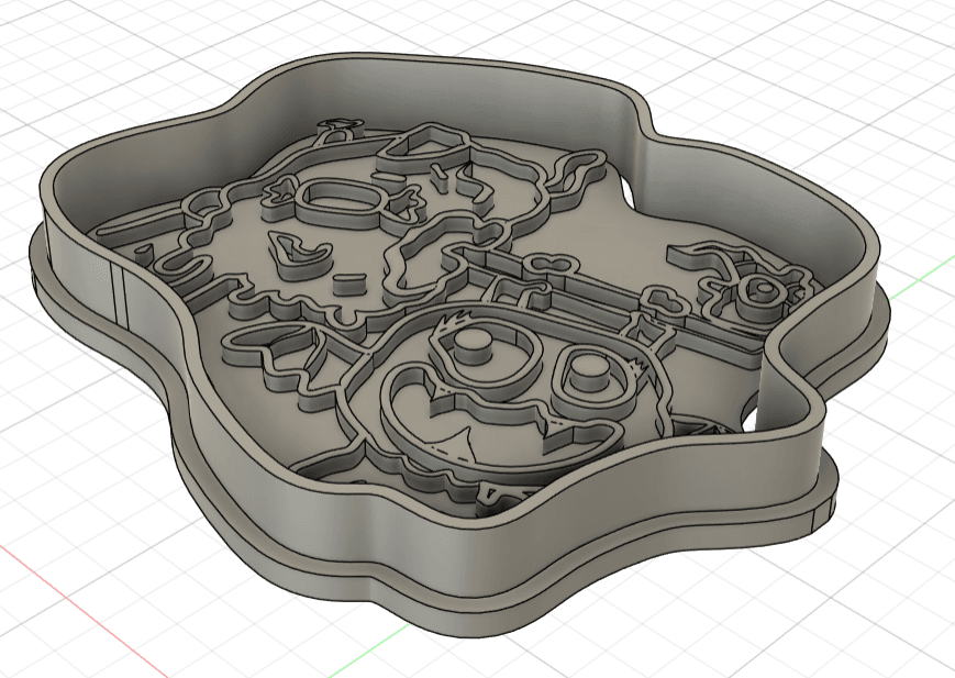 Kcookie Monster 6.stl 3d model