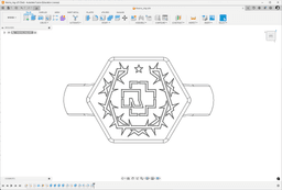 Rammstein ring prototype 3d model
