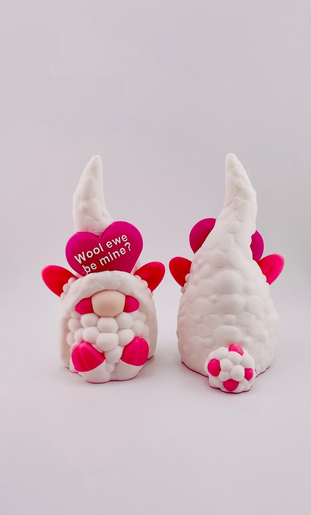 Valentine's Day Sheep Gnome 3d model