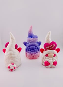 Valentine's Day Sheep Gnome 3d model