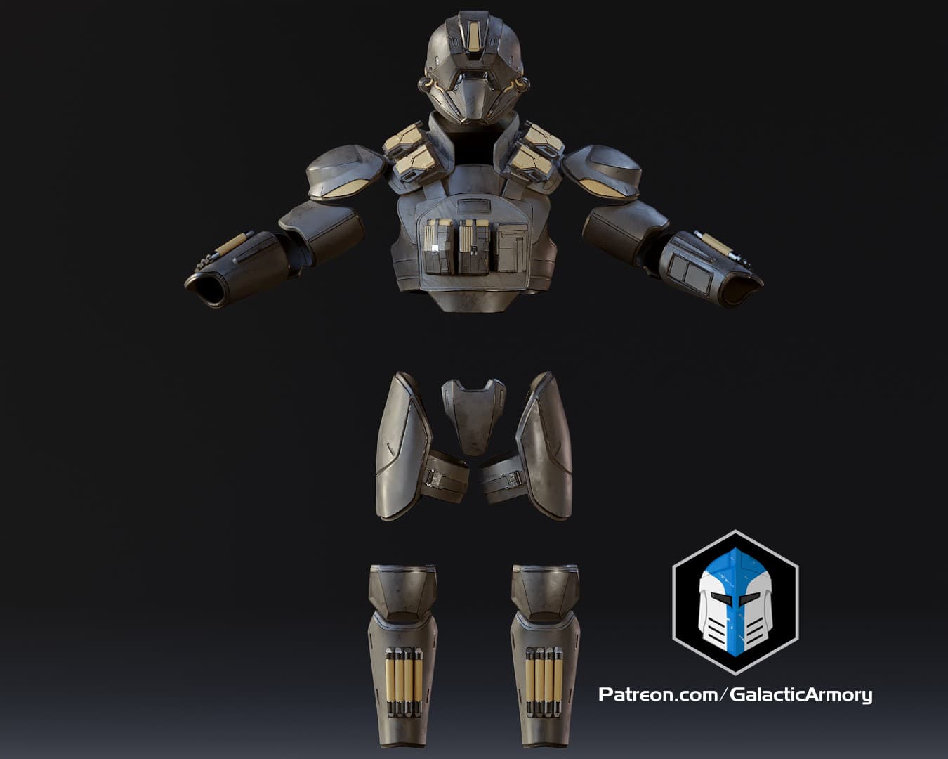 HD2 - Juggernaut Armor - 3D Print Files 3d model