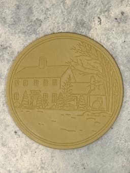 New Hampshire Coaster Set 3d model