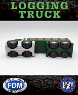Fixum Dude Motors PIP Logging Truck 3d model