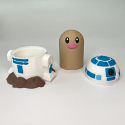 StarWars Diglett (Easy Print No Supports) 3d model