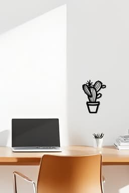 Cactus Wall Art, Wall Decor, Home Decor 3d model