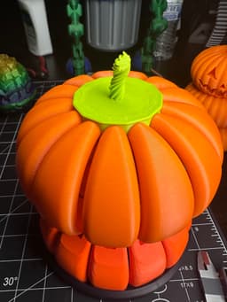 Articulated Pumpkin Model - Container 3d model