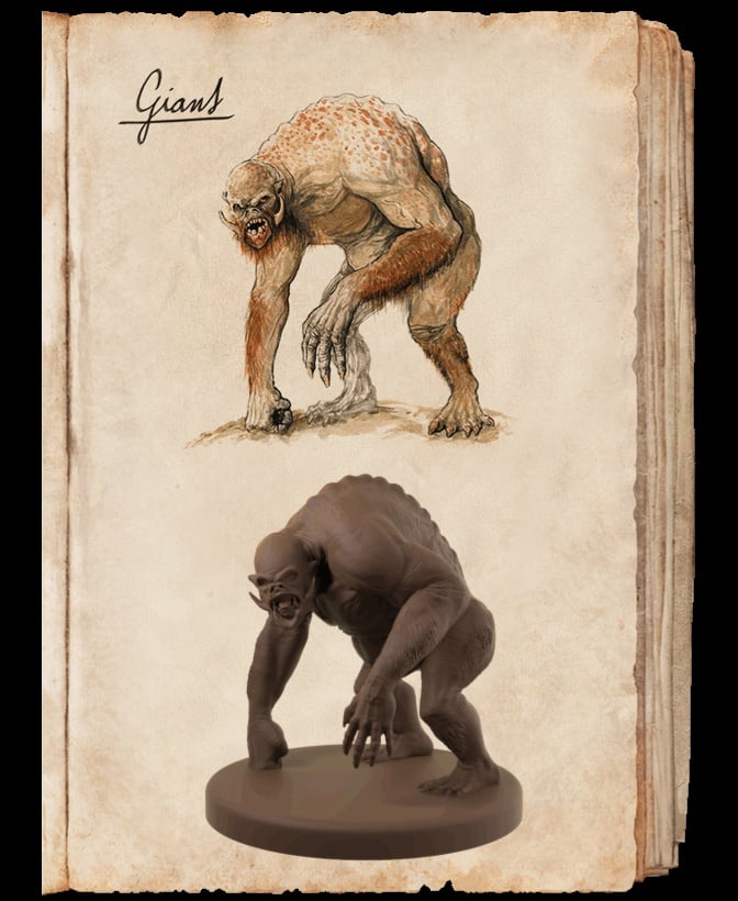 Giant - 3Demonster 3d model