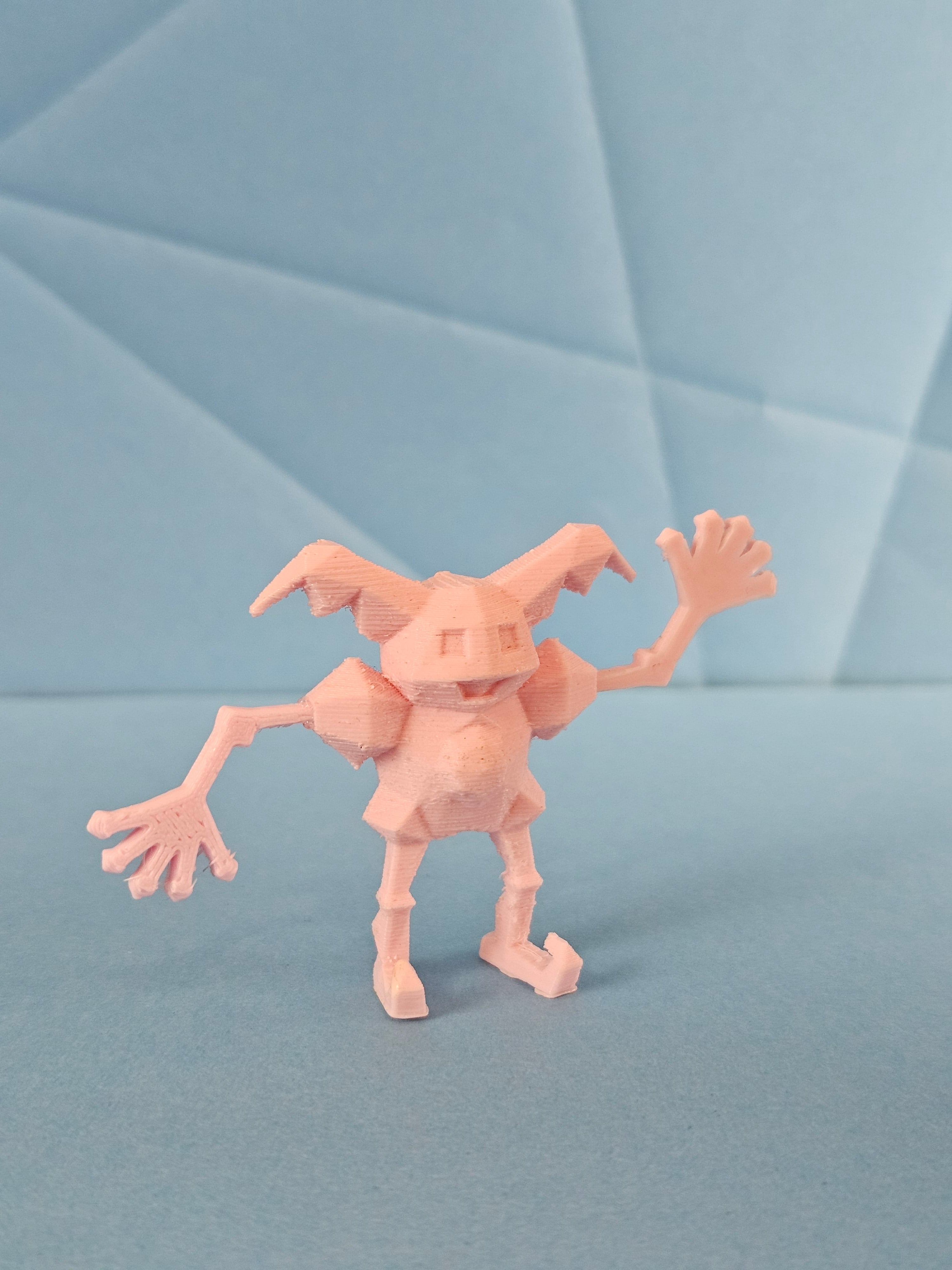Mr Mime Low Poly Pokemon 3d model