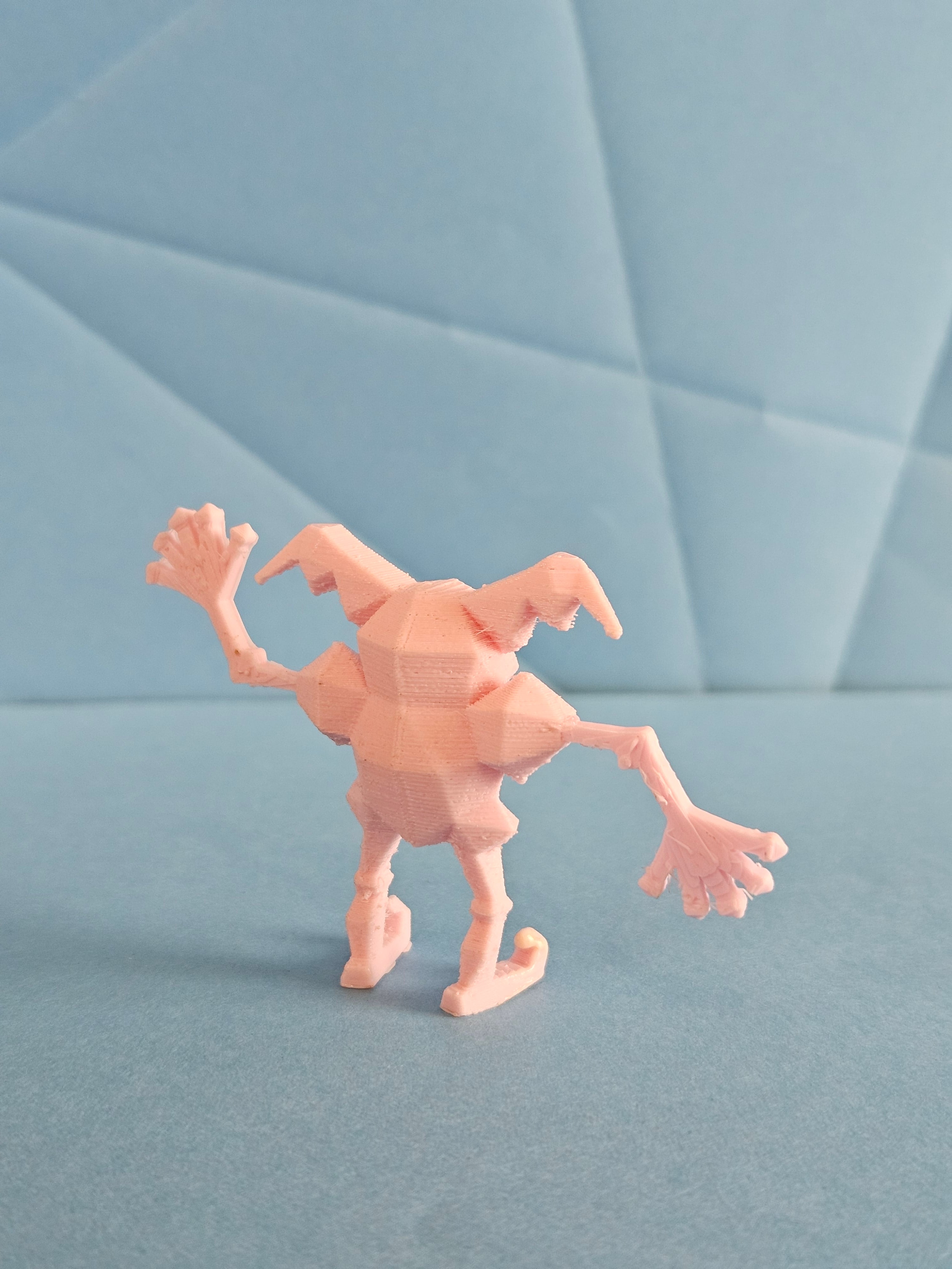 Mr Mime Low Poly Pokemon 3d model