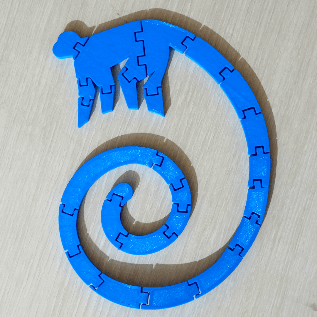 Flexible Monkey 3d model