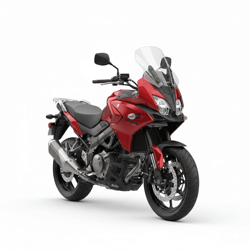 Suzuki V Strom 1000 Touring Motorcycle 3d model