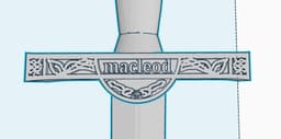 Desktop Swords Wall Mount 3d model