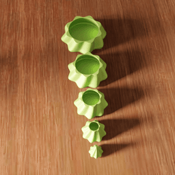 Modular Christmas Tree Storage Box 3d model