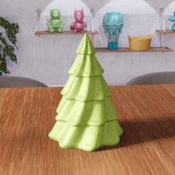 Modular Christmas Tree Storage Box 3d model