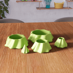 Modular Christmas Tree Storage Box 3d model