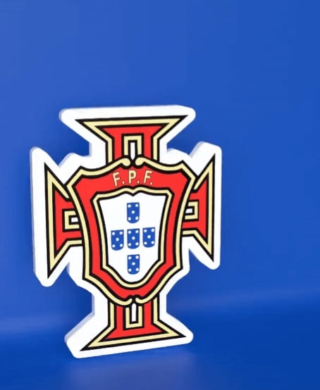 Portugal National Team (FPF) - LED strip compatible 3d model