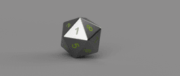 D20 Step Files 3d model