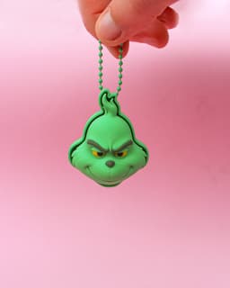Grinch Clicker Keychain β 3D Fidget Toy 3d model