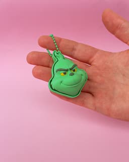 Grinch Clicker Keychain β 3D Fidget Toy 3d model