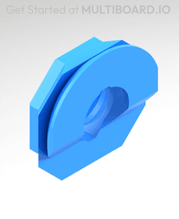Half Lite Point - Fix Point Bolt-Lock 3d model