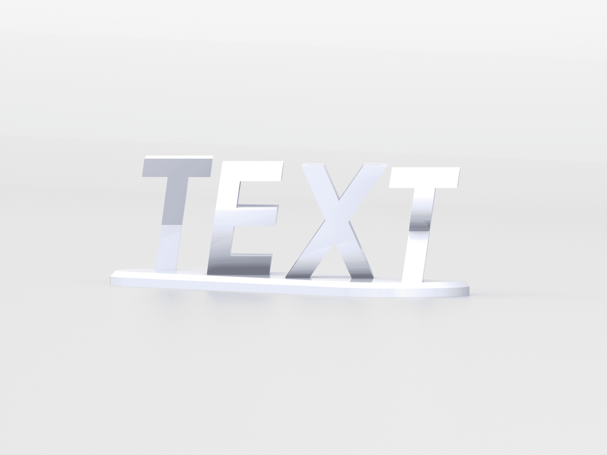 Your Custom Text Illusion 3d model