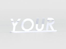 Your Custom Text Illusion 3d model