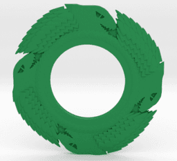 BEYBLADE NIGHTMARE TYRANNO | COMPLETE | NIGHTMARE SERIES 3d model