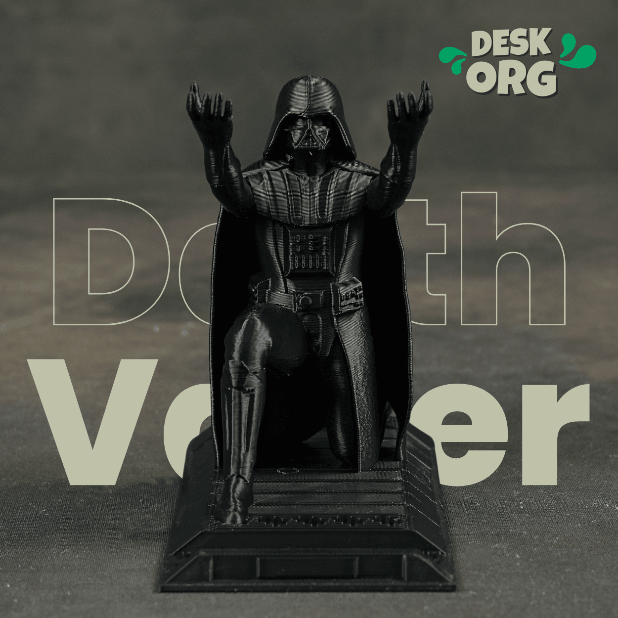 Darth Vader Pen and Phone Holder 3d model