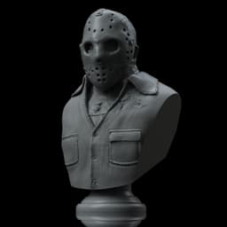 Jason_Voorhees (Pre-Supported) 3d model
