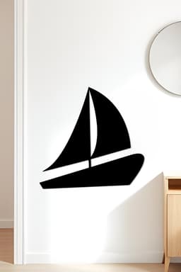 Sailboat Wall Art, Wall Decor, Home Decor 3d model
