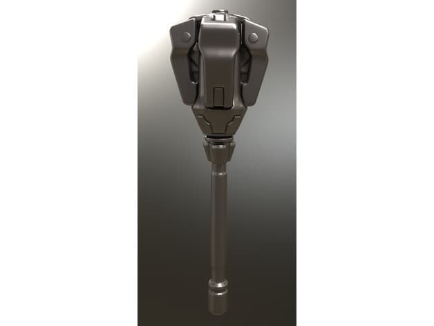 Brigitte Lindholm's Mace Overwatch 3d model
