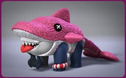 Jeff the Shark Dolphin 3d model