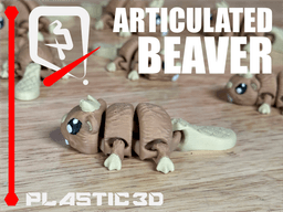 Articulated Beaver- The River Architect 3d model