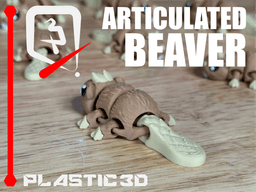 Articulated Beaver- The River Architect 3d model