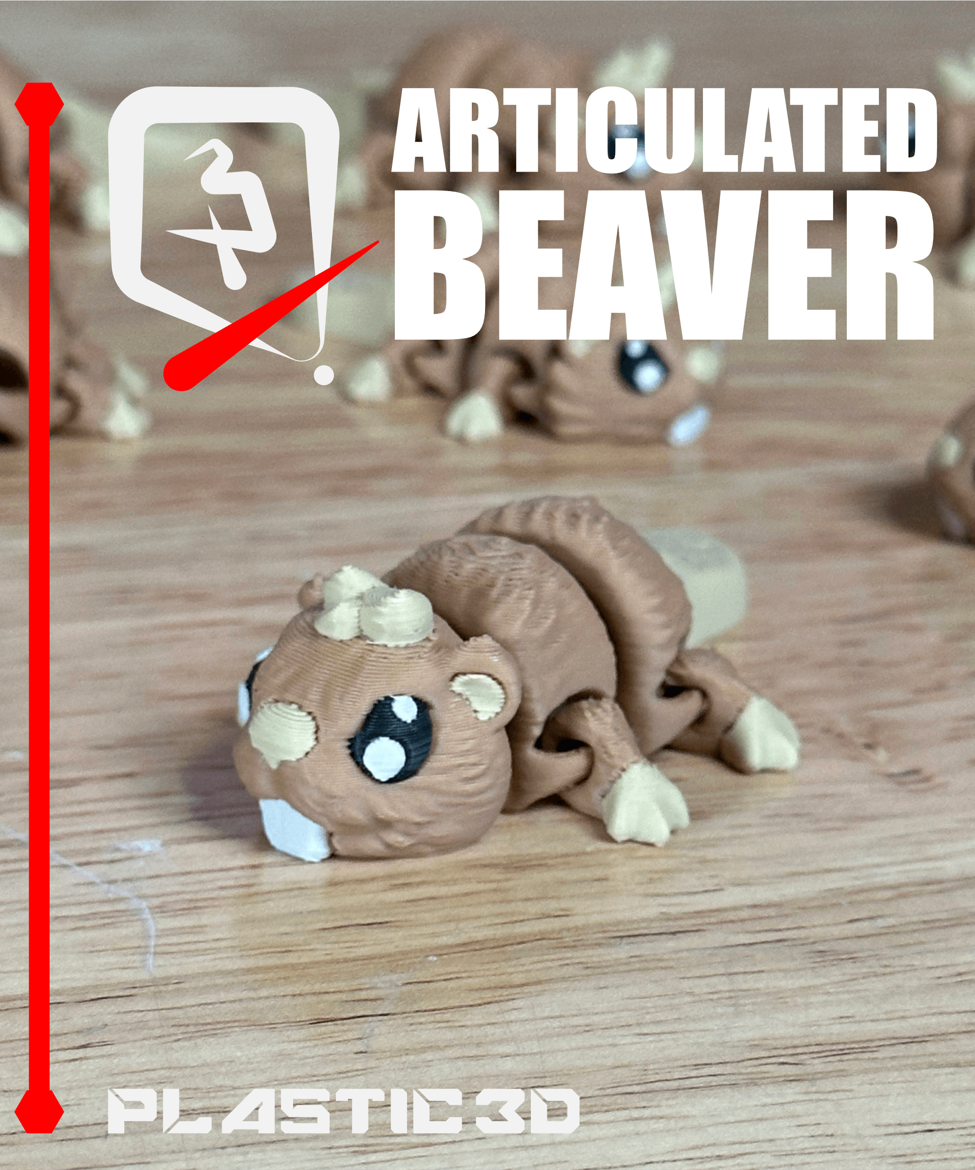 Articulated Beaver- The River Architect 3d model