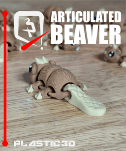Articulated Beaver- The River Architect 3d model