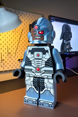CYBORG Modular Figure! 3d model