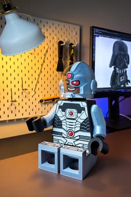 CYBORG Modular Figure! 3d model