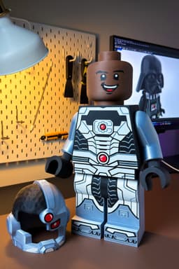 CYBORG Modular Figure! 3d model