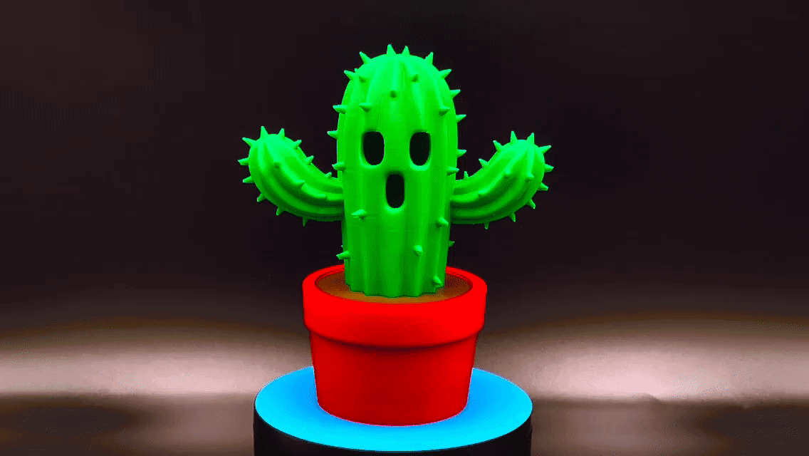 Cactoid Desk Figure - No AMS Required 3d model