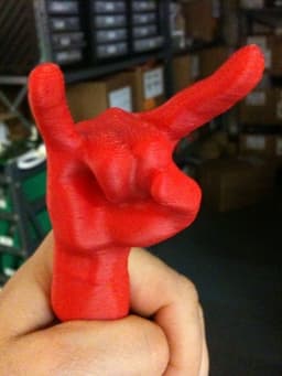 Sign of the Horns 3d model