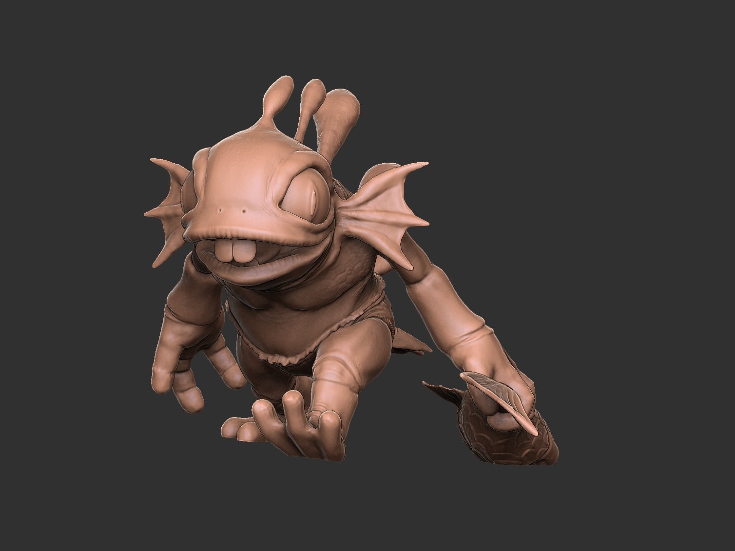 murloc-murky 3d model