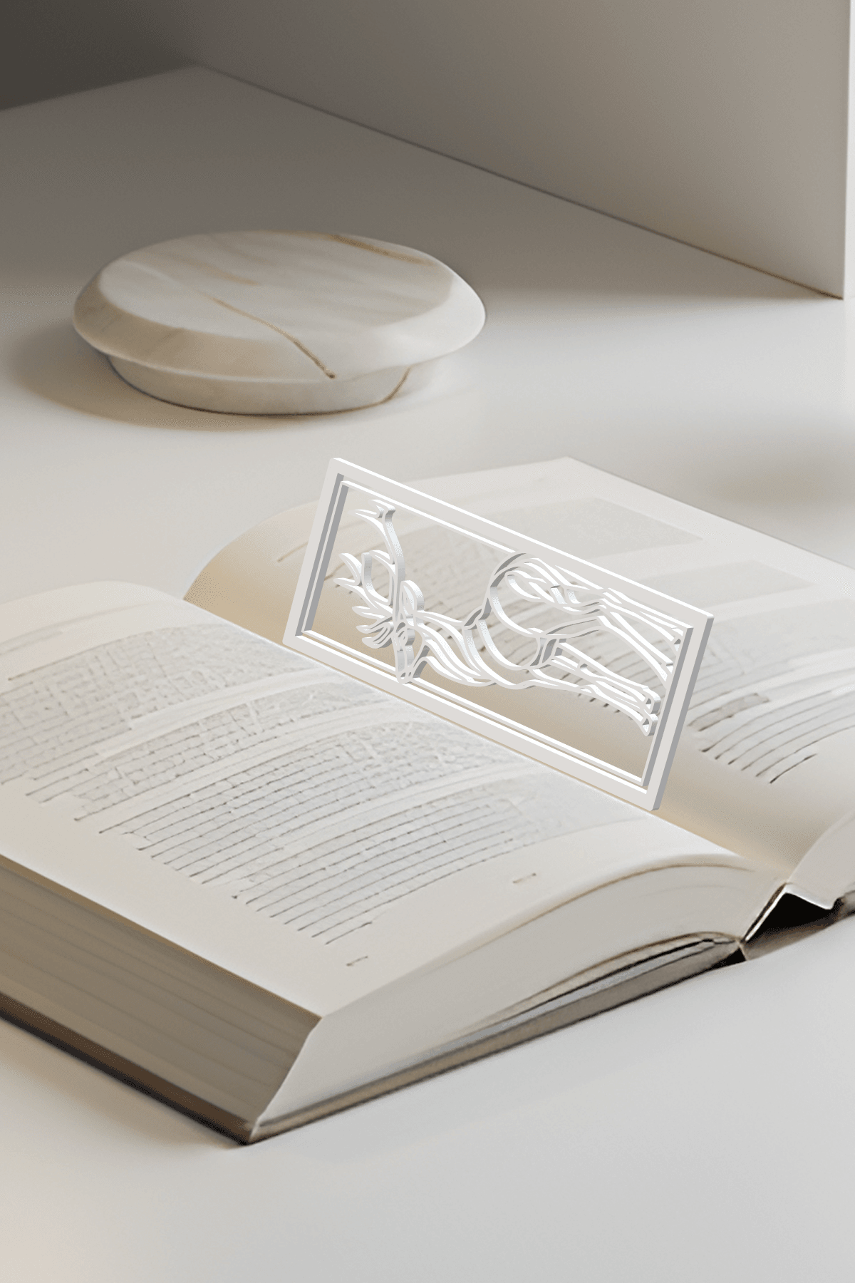 Deer Bookmark, Gift Idea 3d model