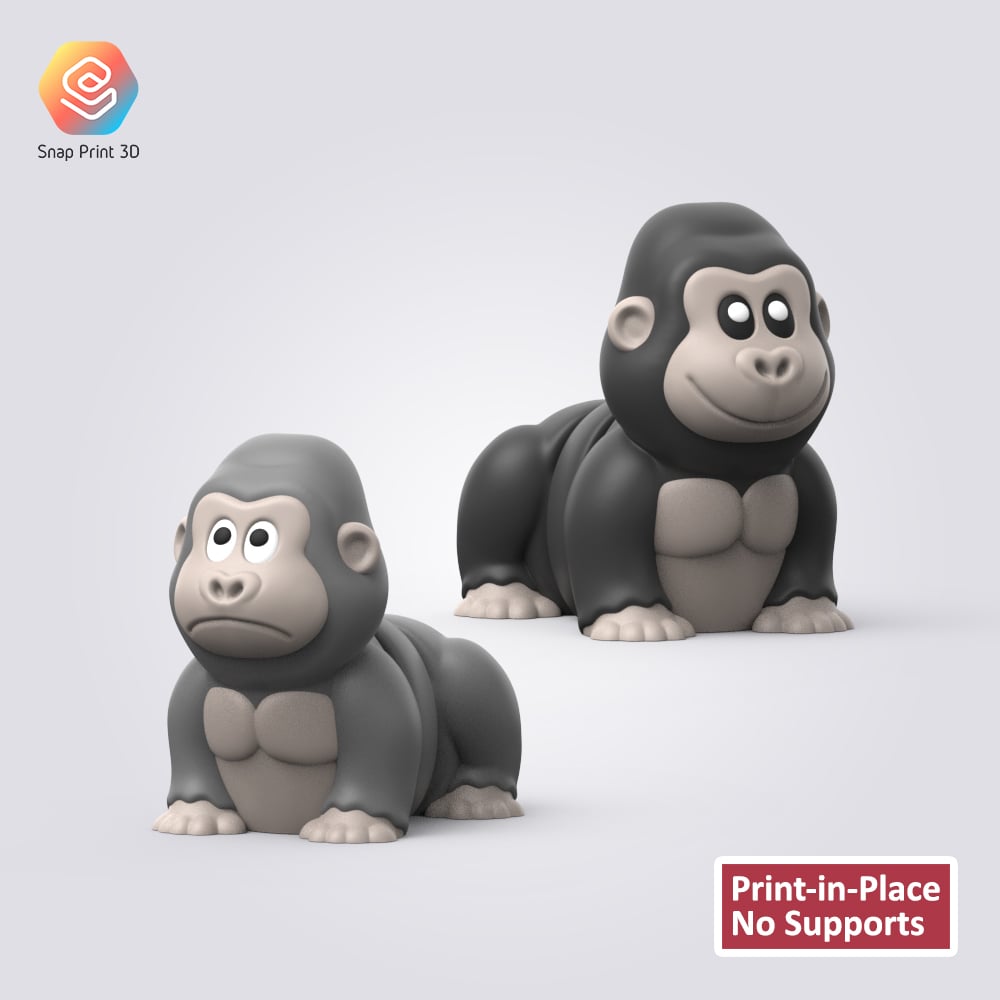 Flexi Gorilla 3d model