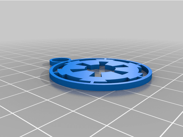 star wars ornament 3d model