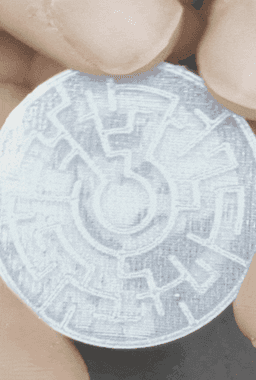 Mini Marble Maze Maker (MakerChip Size!) 3d model